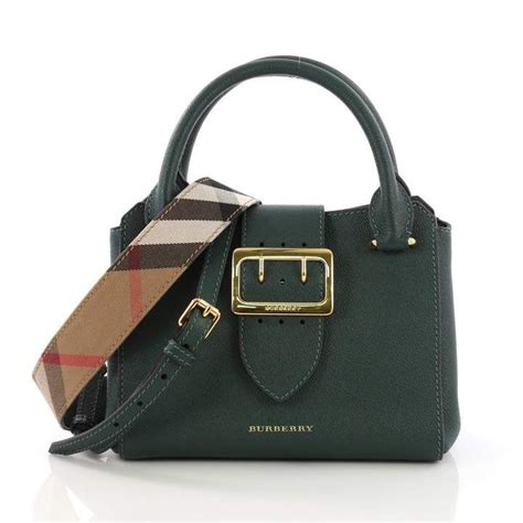 burberry green leather bag|handbag original Burberry bag.